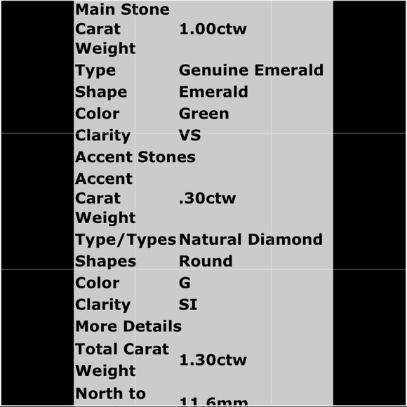 ❌❌ SOLD❌❌❌1,400 ♦️♦️FINAL PRICE ♦️♦️EMERALD - Picture 7 of 8
